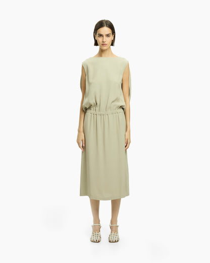 _MALLONI Abito midi BEIGE
