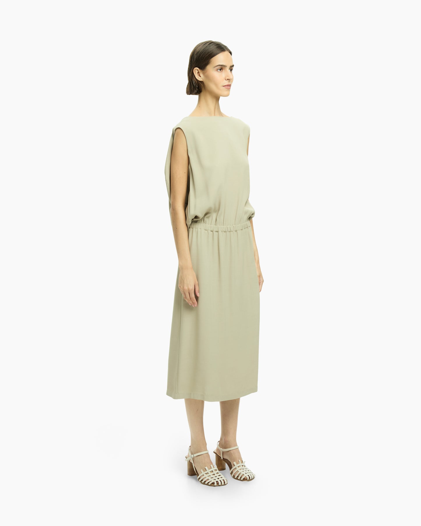 _MALLONI Abito midi BEIGE
