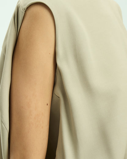 _MALLONI Abito midi BEIGE