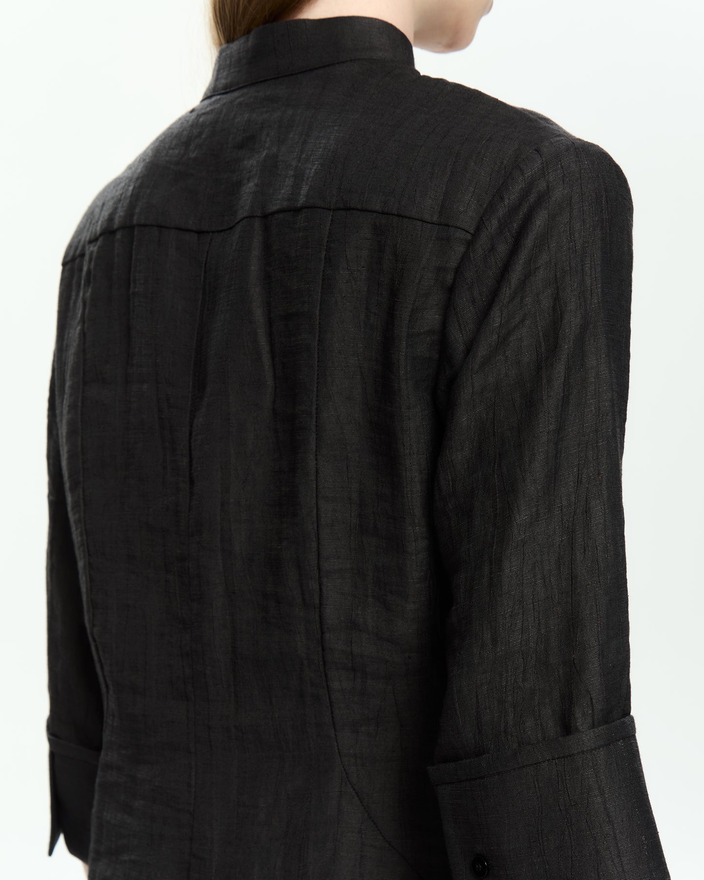 _MALLONI Abito drappeggiato  NERO