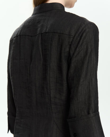 _MALLONI Abito drappeggiato  NERO