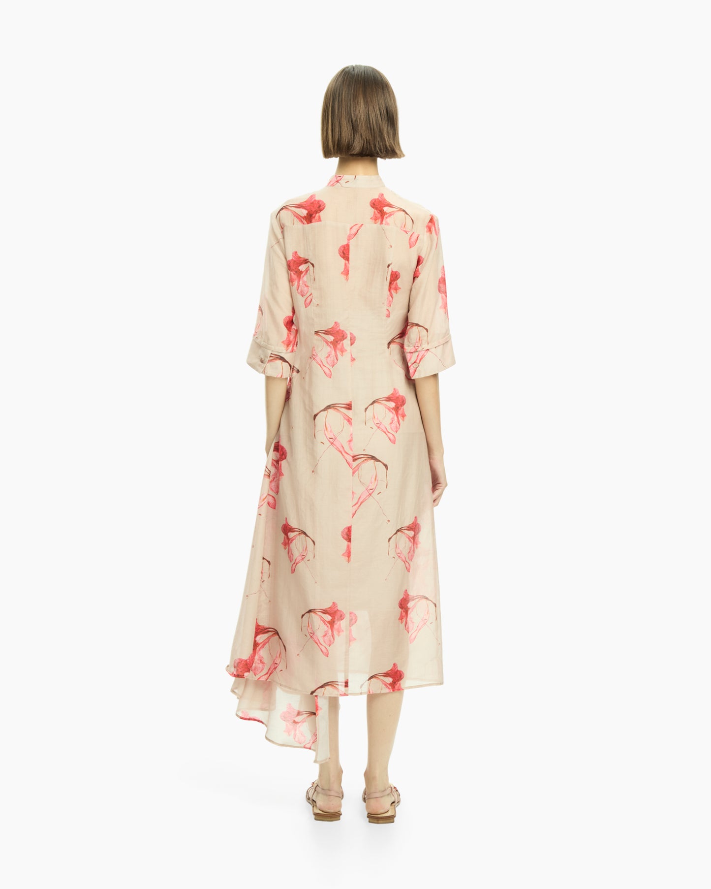 _MALLONI Abito midi ROSSO