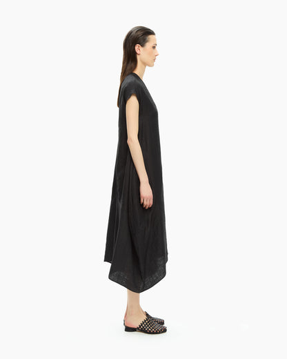 _MALLONI Abito midi NERO