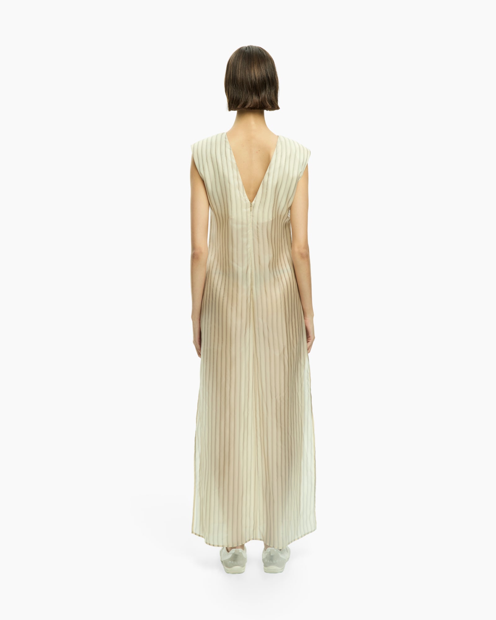 _MALLONI Abito lungo BIANCO