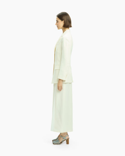 _MALLONI Blazer con rever classico BIANCO