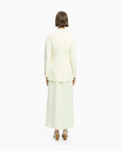 _MALLONI Blazer con rever classico BIANCO