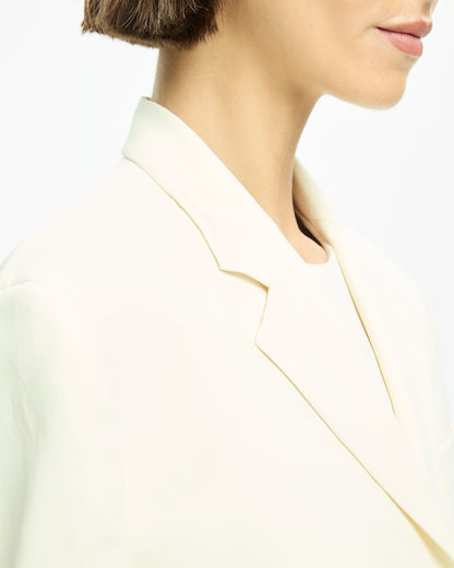 _MALLONI Blazer con rever classico BIANCO