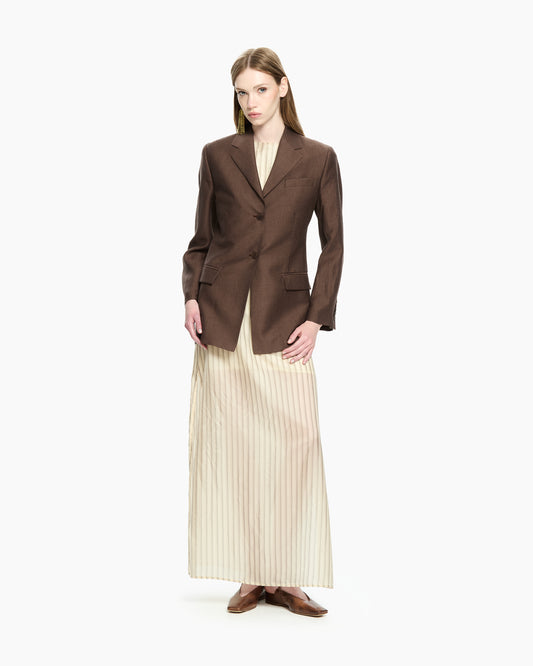 _MALLONI Blazer sartoriale MARRONE