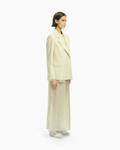 _MALLONI Giacca con revers GIALLO