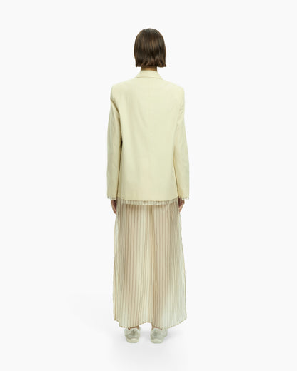 _MALLONI Giacca con revers GIALLO