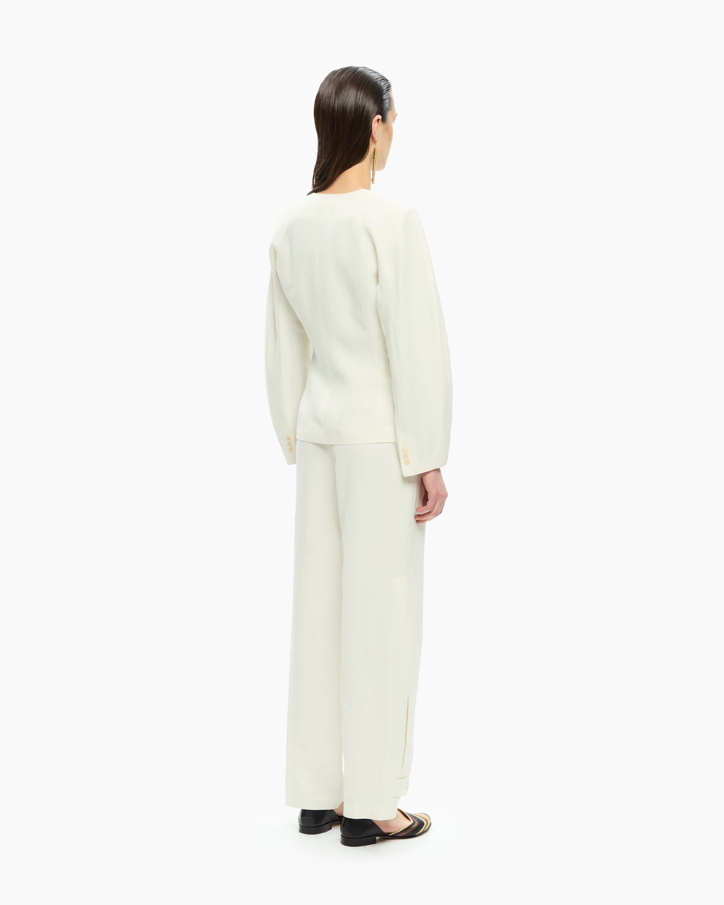_MALLONI Giacca con scollo a V BIANCO