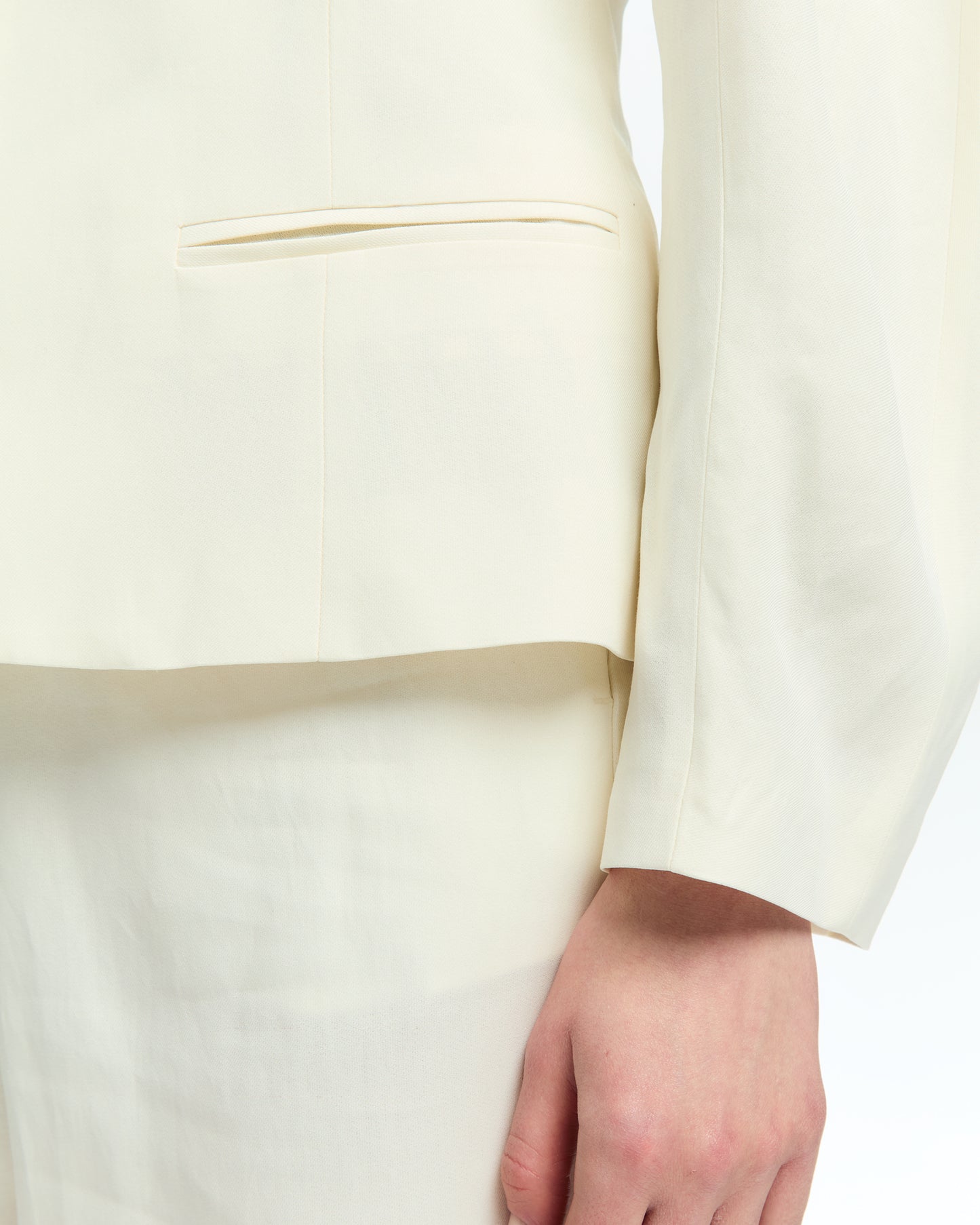 _MALLONI Giacca con scollo a V BIANCO