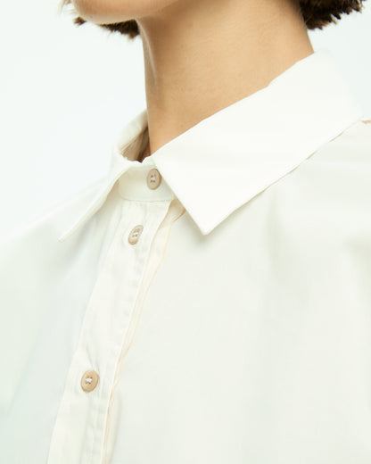 _MALLONI Camicia con cuciture a vista BIANCO