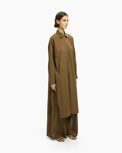 _MALLONI Camicia lunga MARRONE