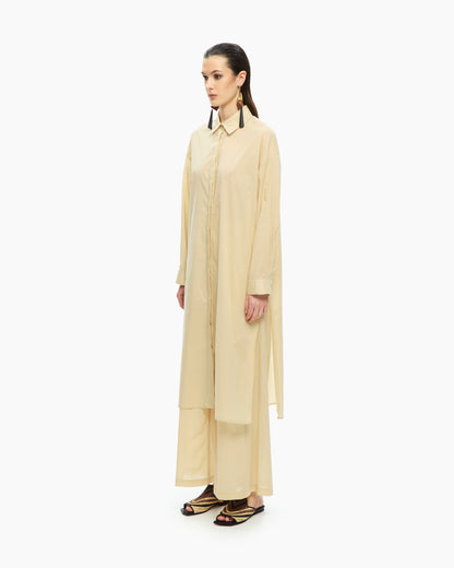 _MALLONI Camicia lunga GIALLO