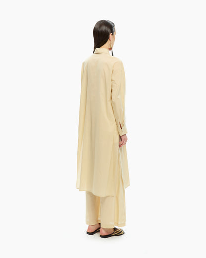 _MALLONI Camicia lunga GIALLO