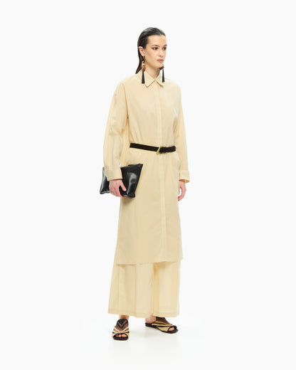 _MALLONI Camicia lunga GIALLO