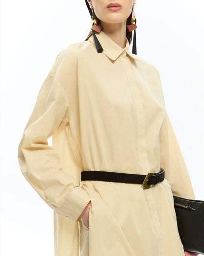 _MALLONI Camicia lunga GIALLO