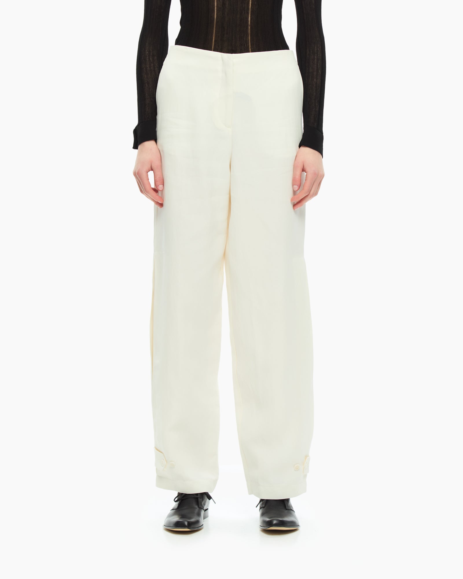 _MALLONI Pantalone morbido BIANCO