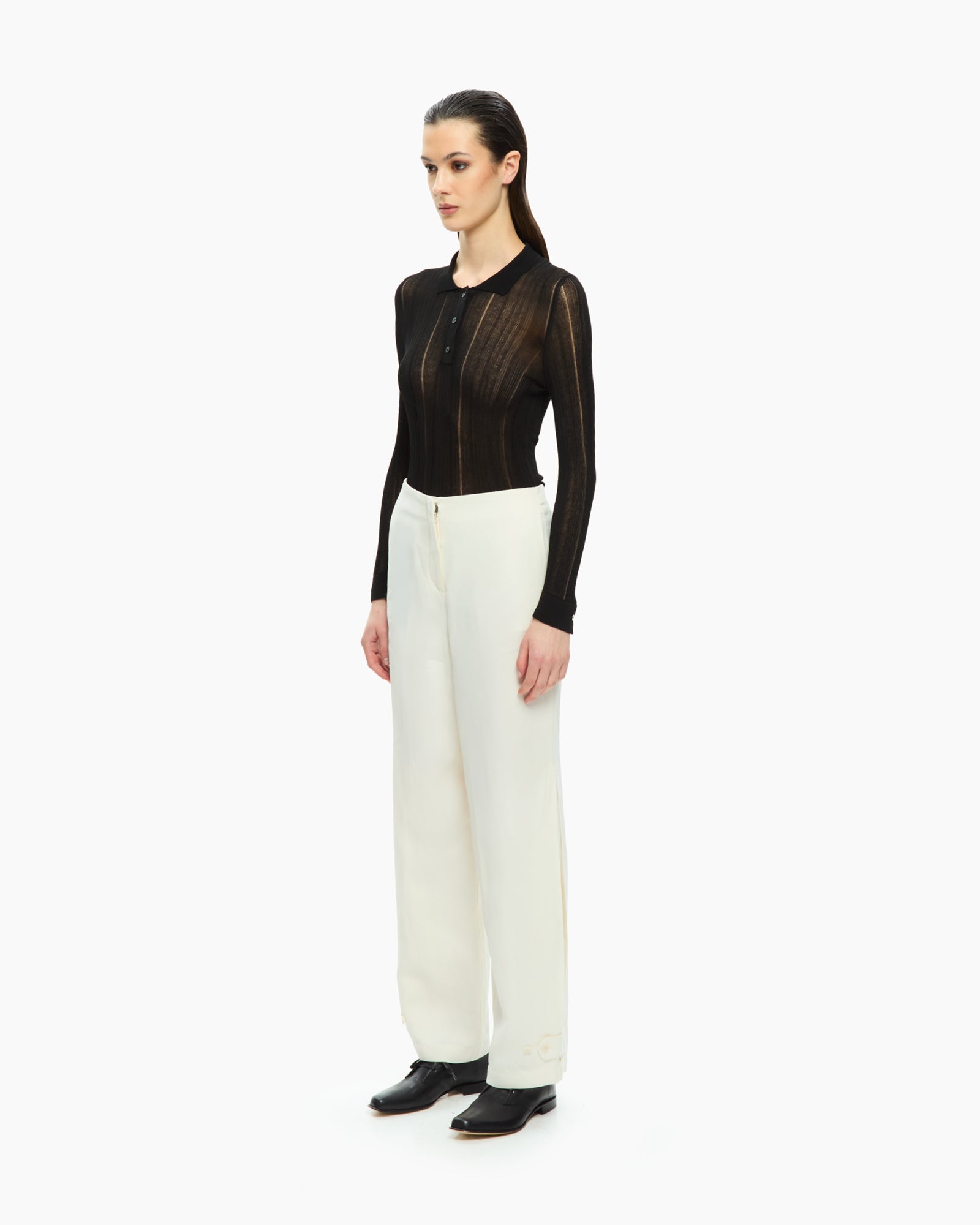 _MALLONI Pantalone morbido BIANCO