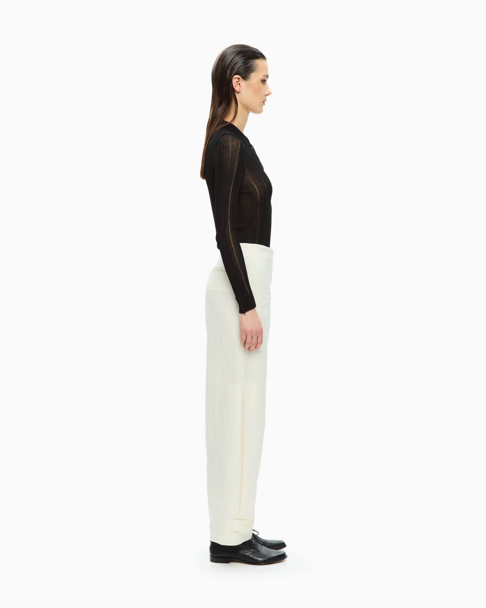 _MALLONI Pantalone morbido BIANCO