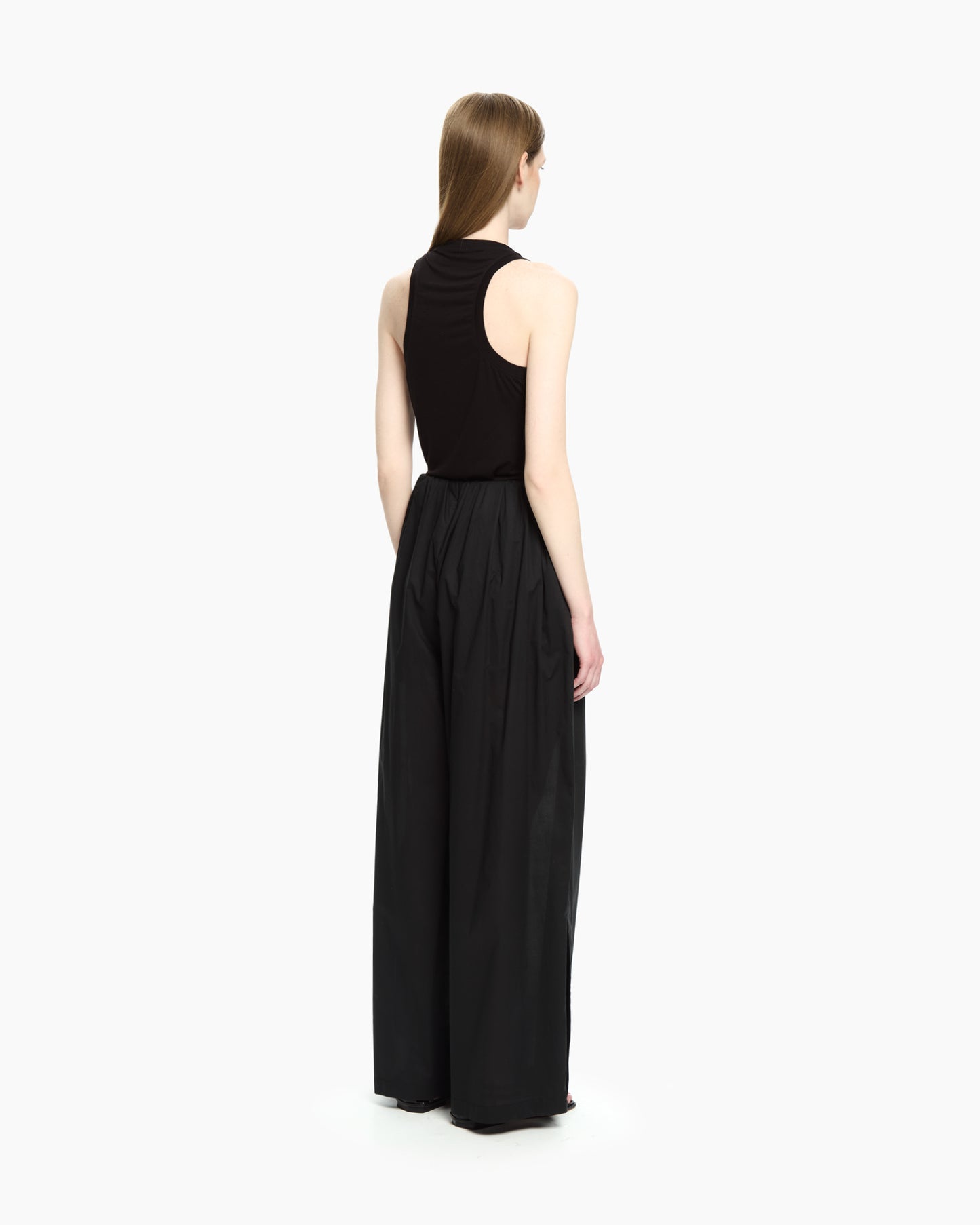 _MALLONI Pantalone con coulisse NERO