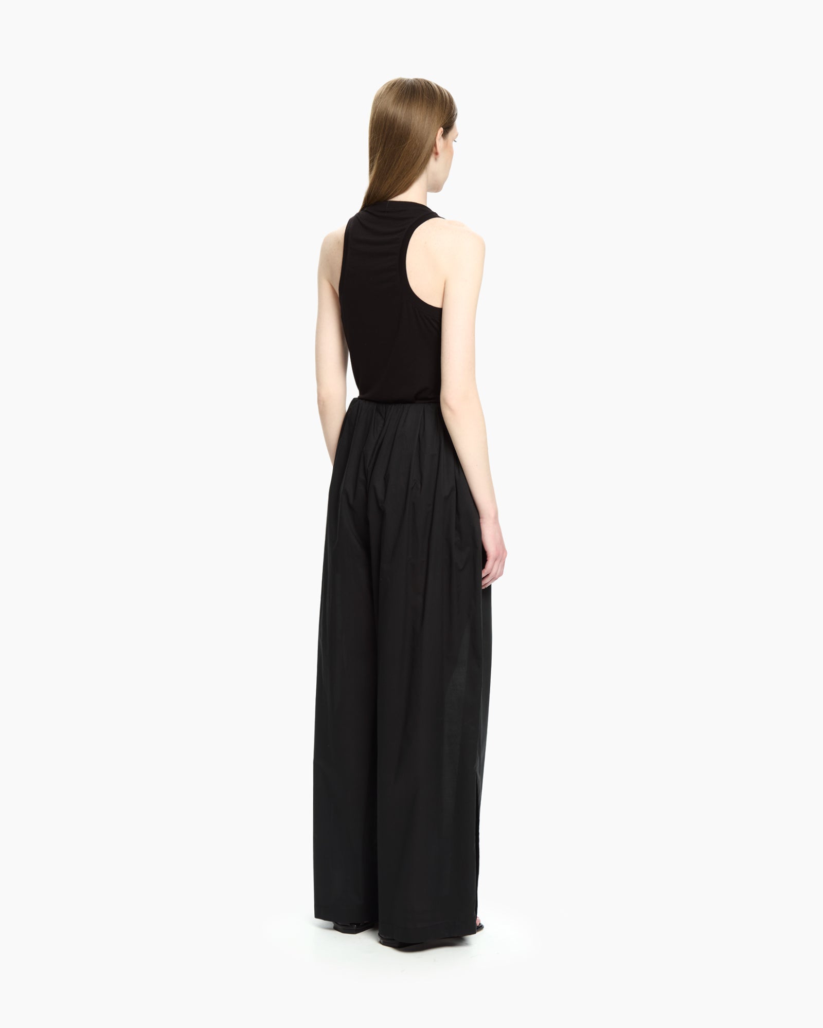 _MALLONI Pantalone con coulisse NERO