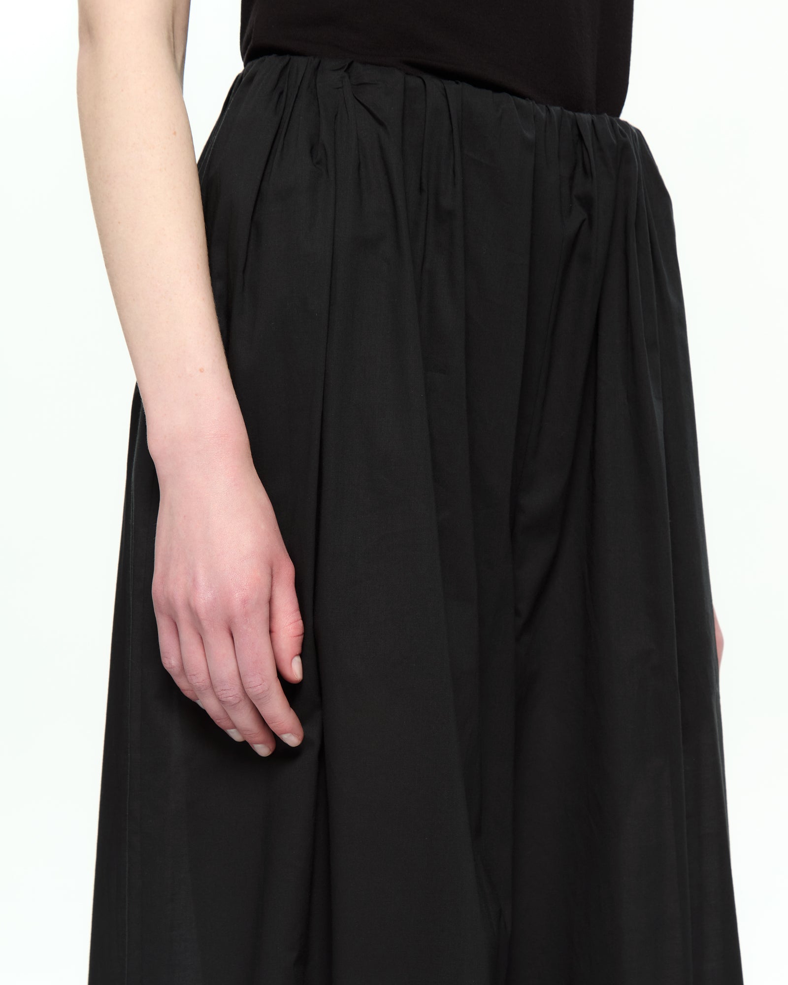_MALLONI Pantalone con coulisse NERO