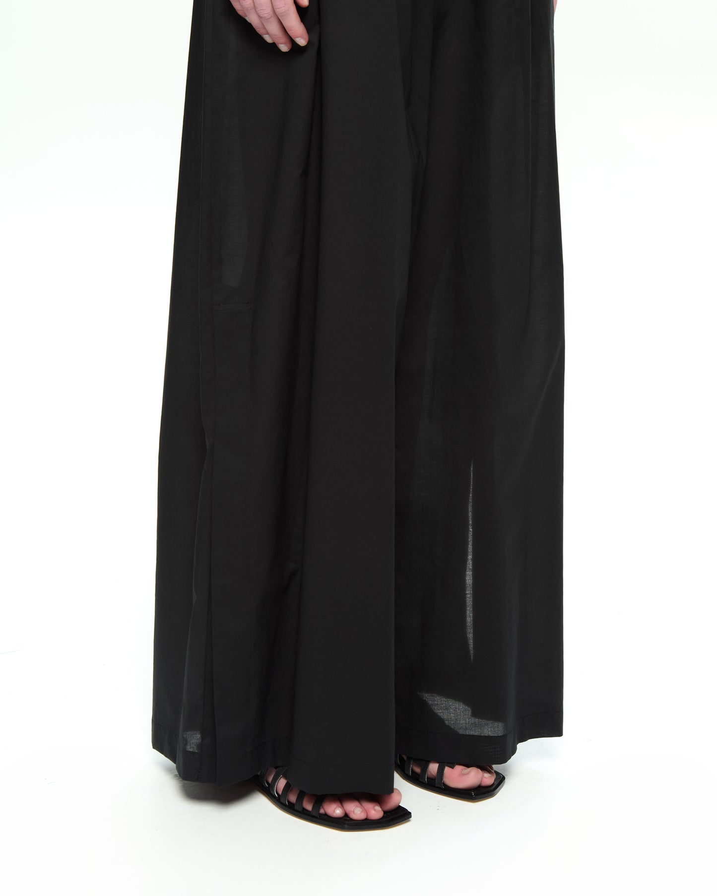 _MALLONI Pantalone con coulisse NERO