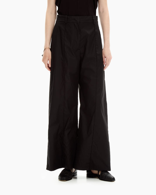 _MALLONI Pantalone con pince NERO