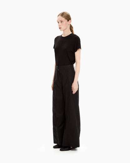 _MALLONI Pantalone con pince NERO
