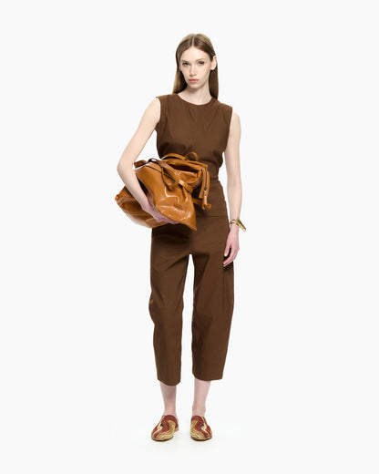 _MALLONI Pantalone MARRONE