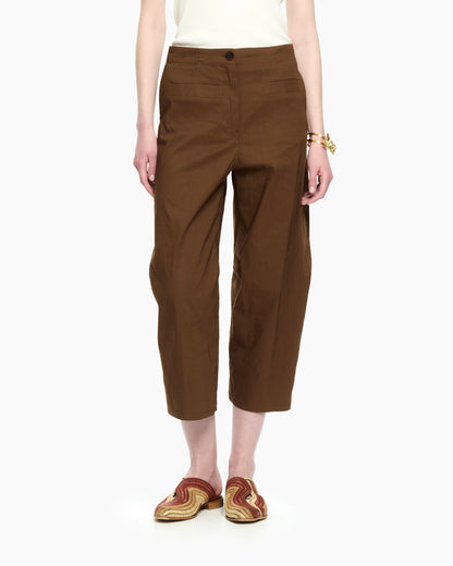 _MALLONI Pantalone MARRONE