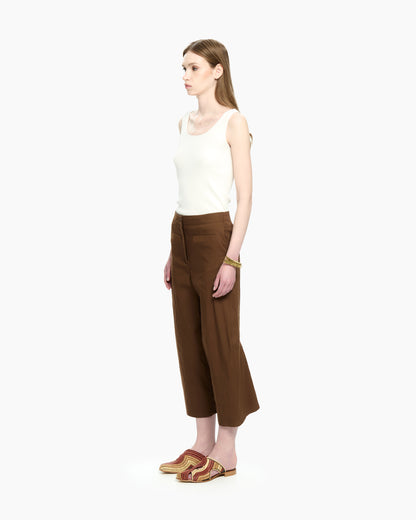 _MALLONI Pantalone MARRONE