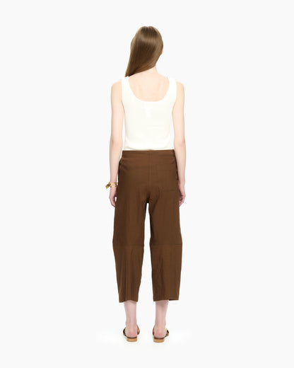 _MALLONI Pantalone MARRONE