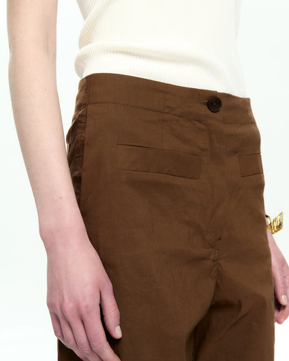 _MALLONI Pantalone MARRONE