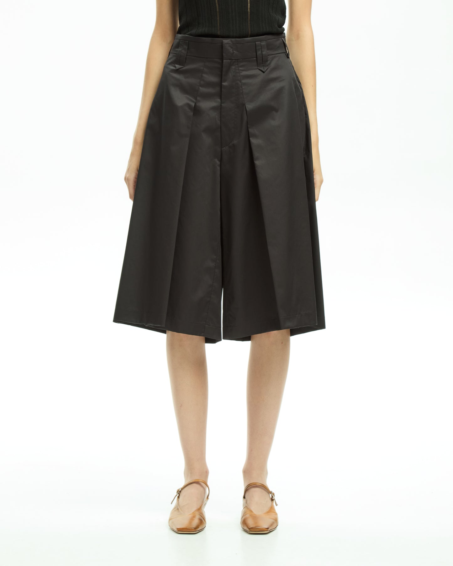 _MALLONI Pantalone corto NERO