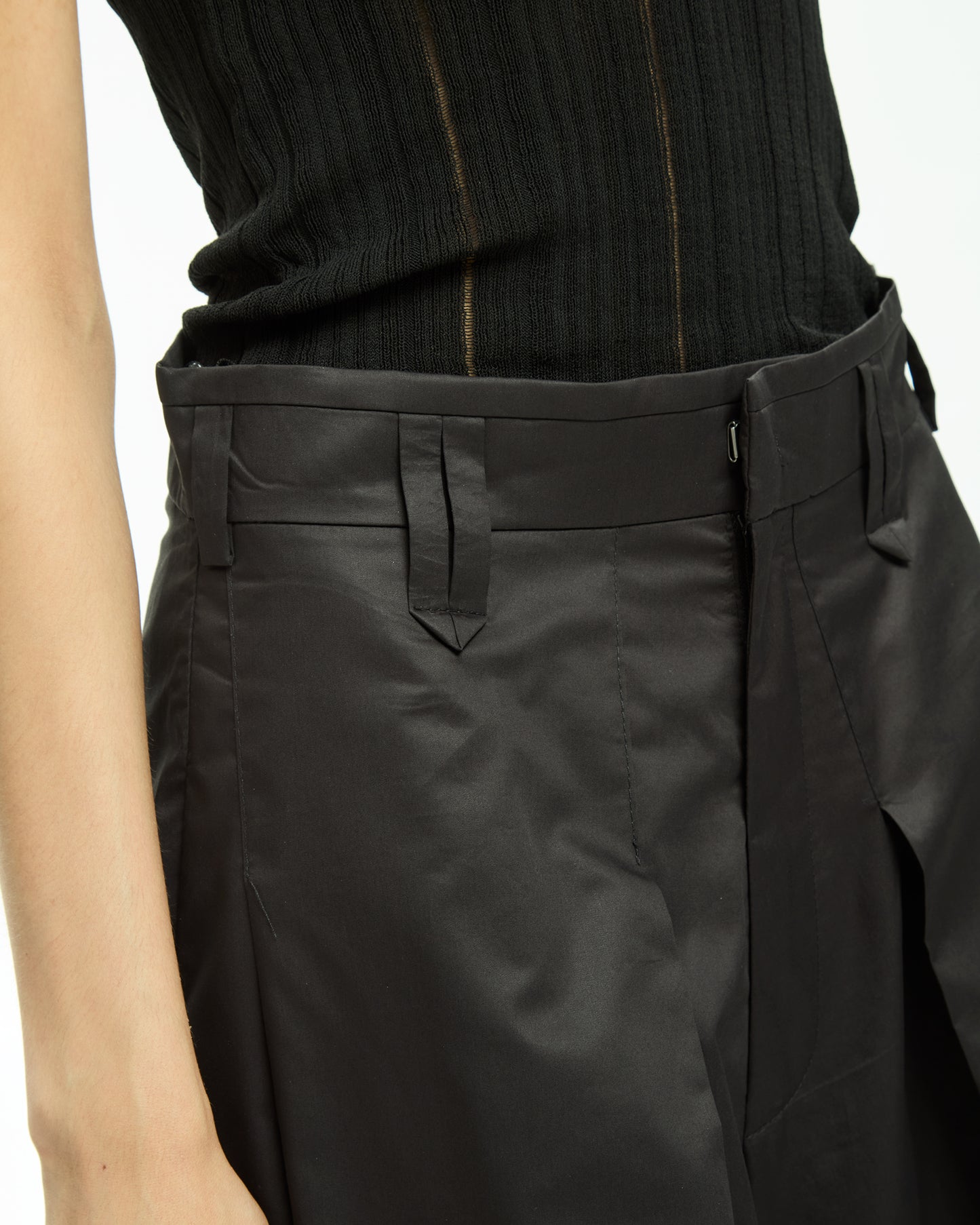 _MALLONI Pantalone corto NERO