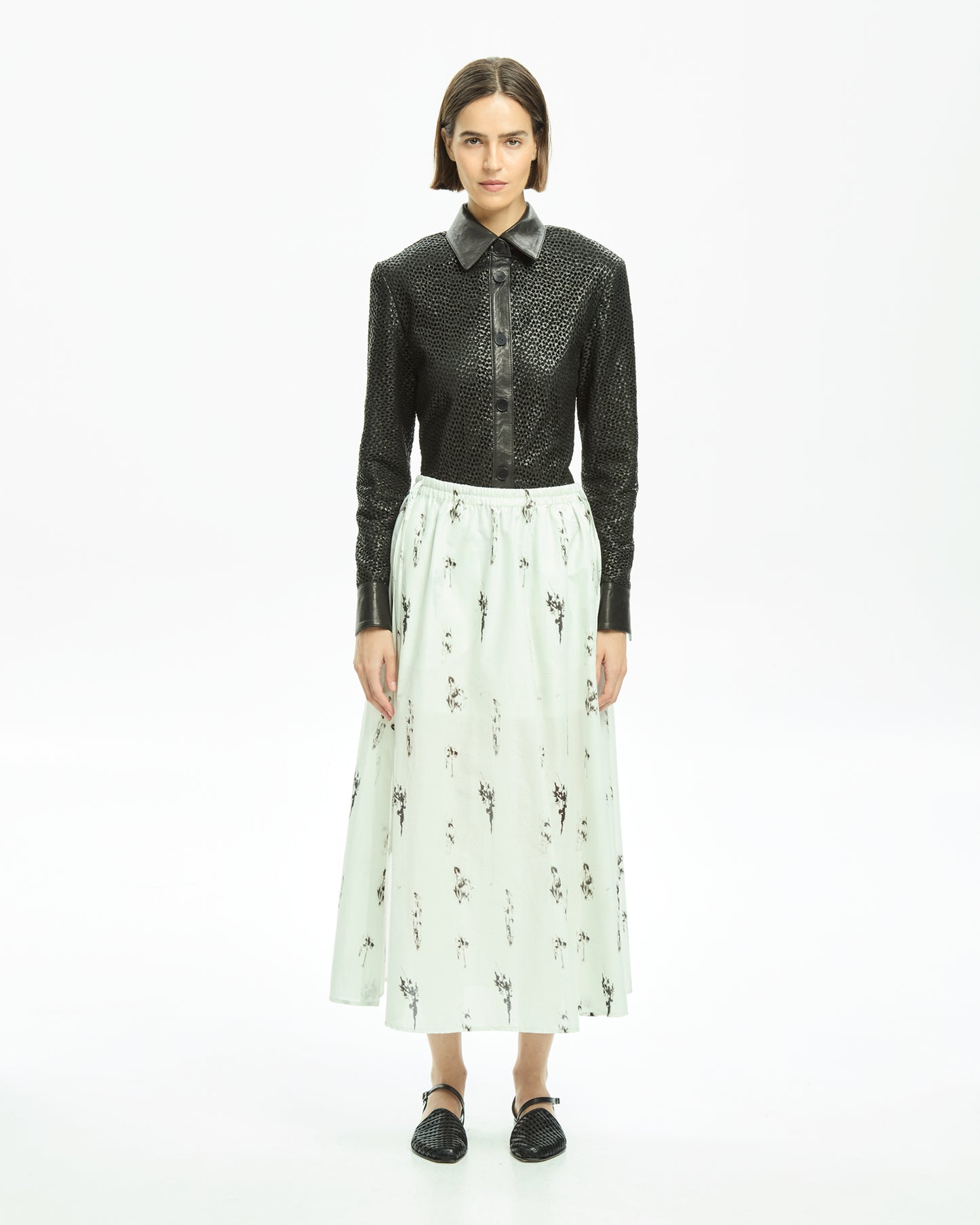 _MALLONI Gonna con stampa floreale MULTICOLOR