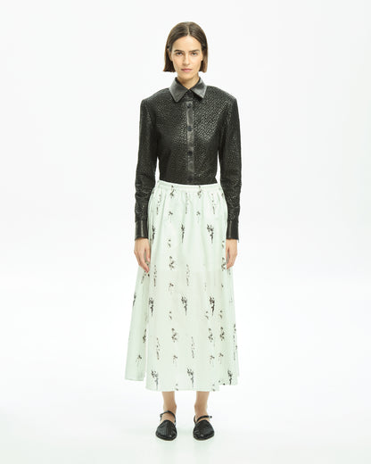 _MALLONI Gonna con stampa floreale MULTICOLOR