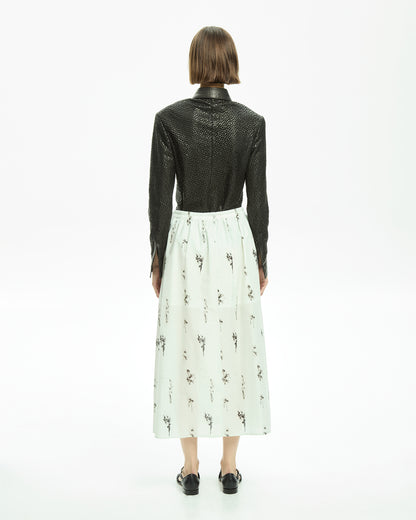 _MALLONI Gonna con stampa floreale MULTICOLOR