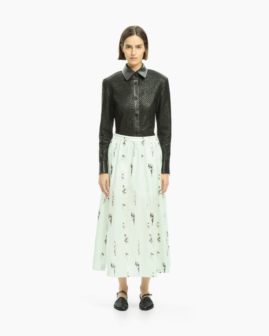 _MALLONI Gonna con stampa floreale MULTICOLOR