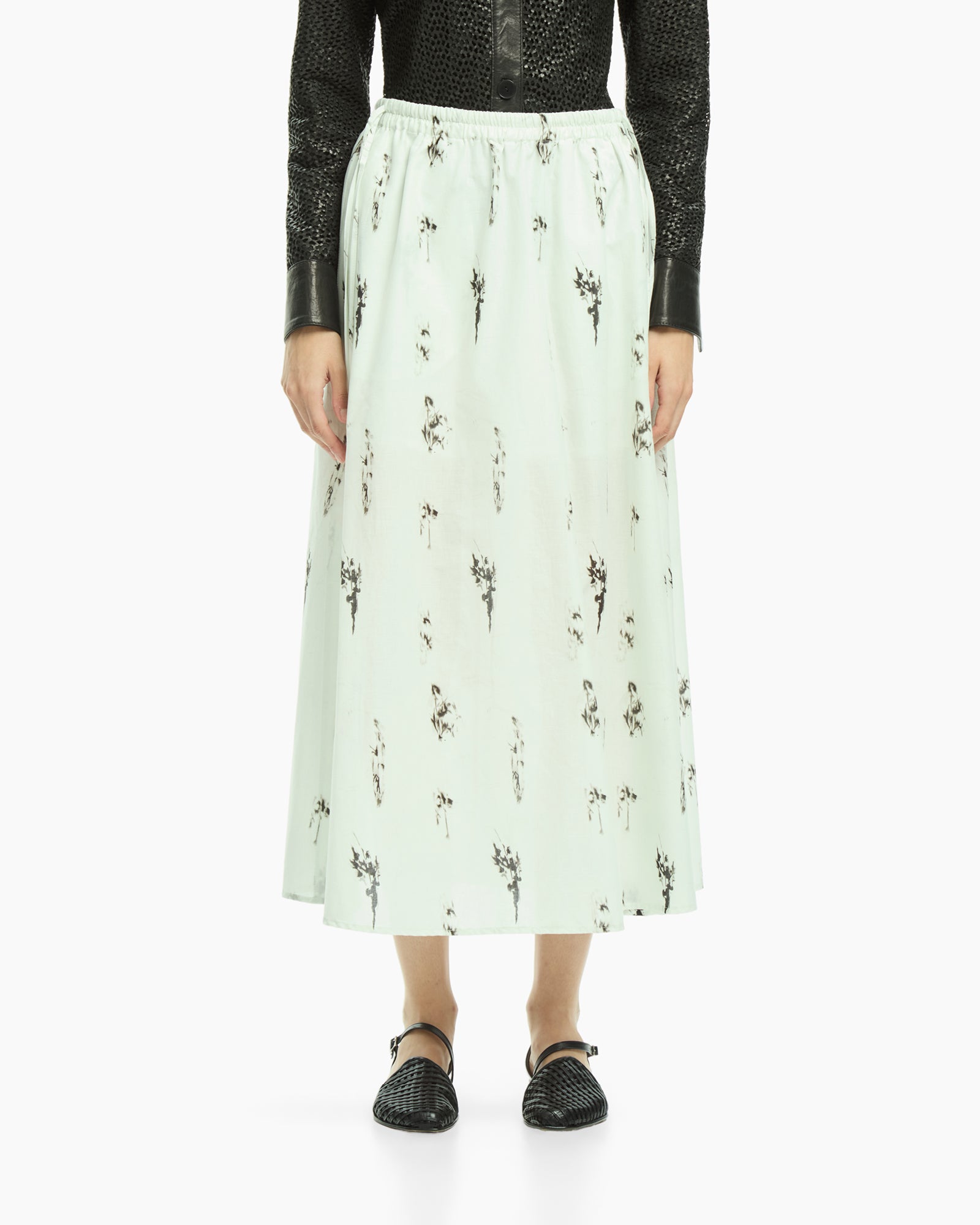_MALLONI Gonna con stampa floreale MULTICOLOR