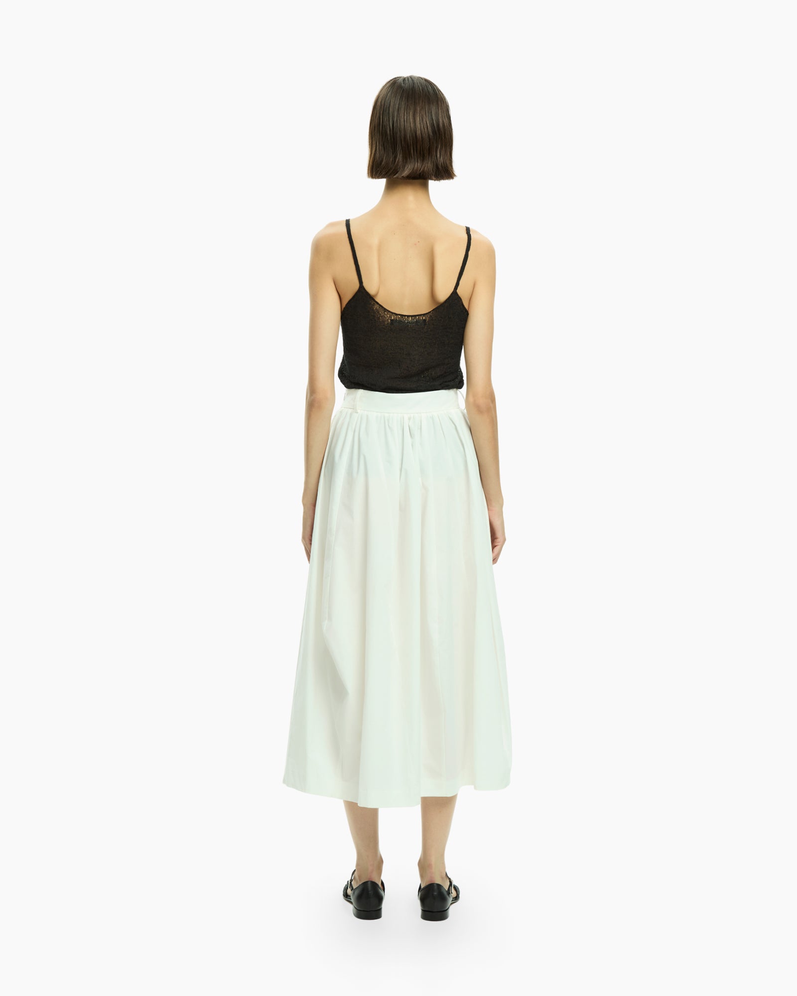 _MALLONI Gonna fluida con stampa grafica MULTICOLOR