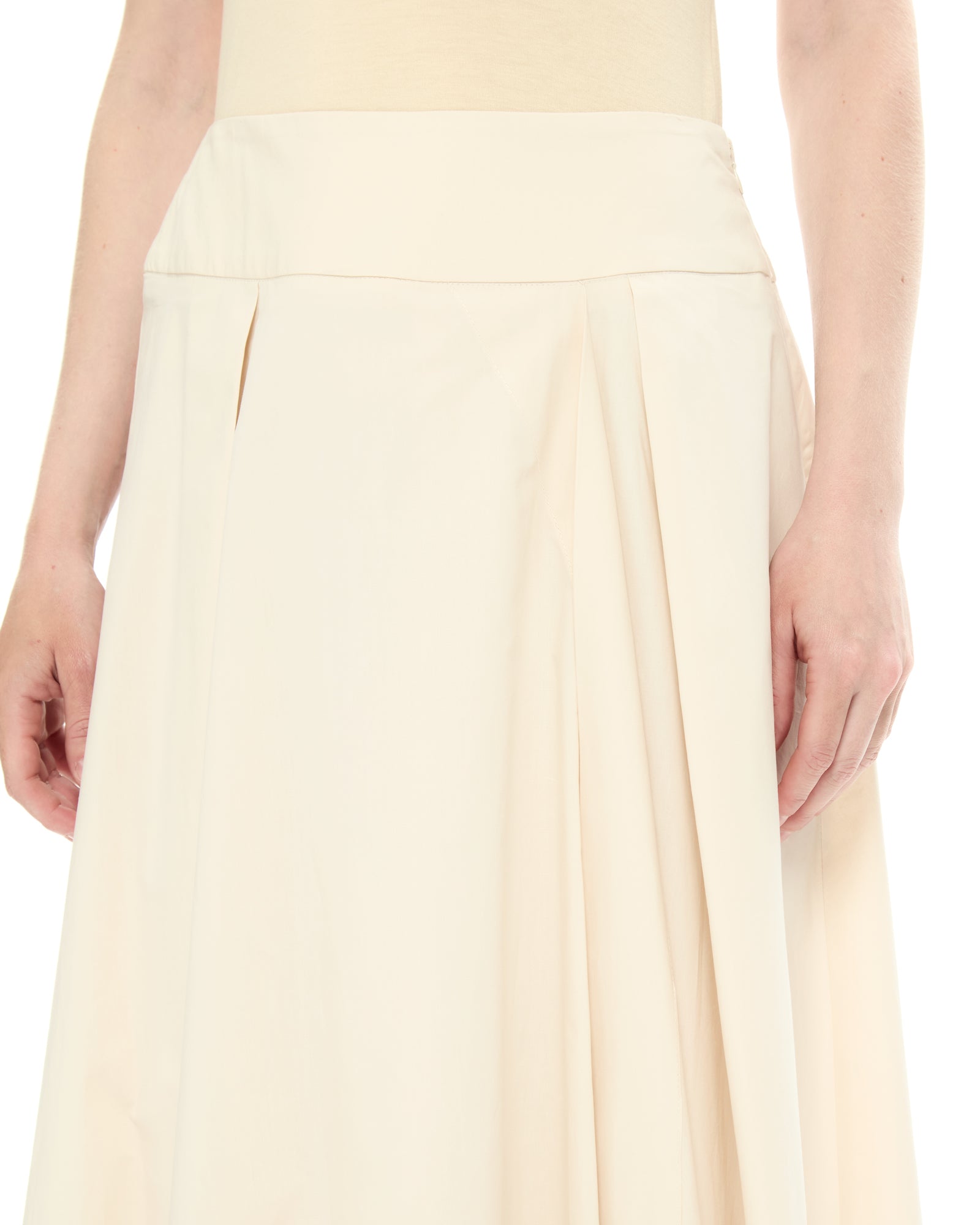 _MALLONI Gonna midi BEIGE