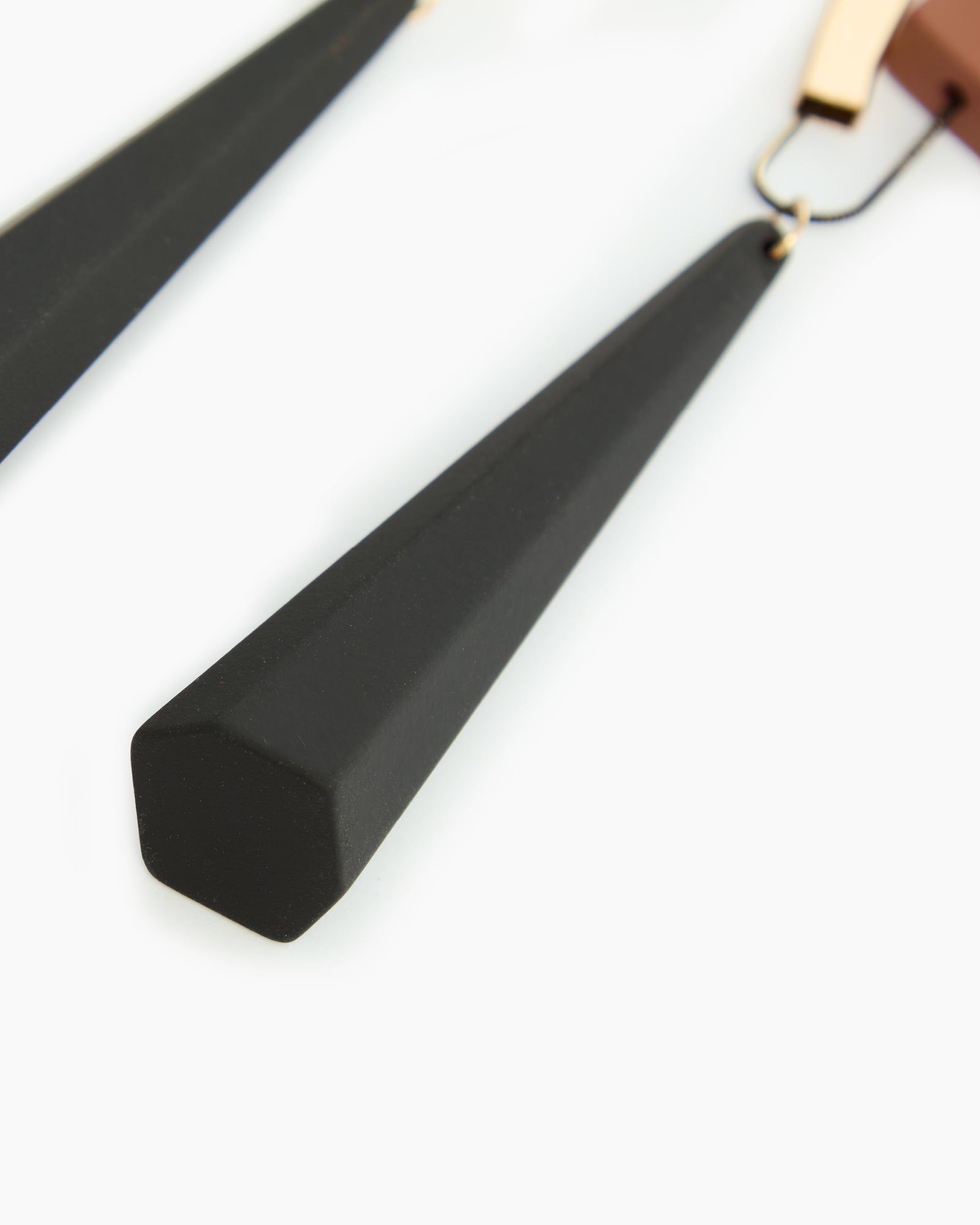 _MALLONI Orecchini MARRONE