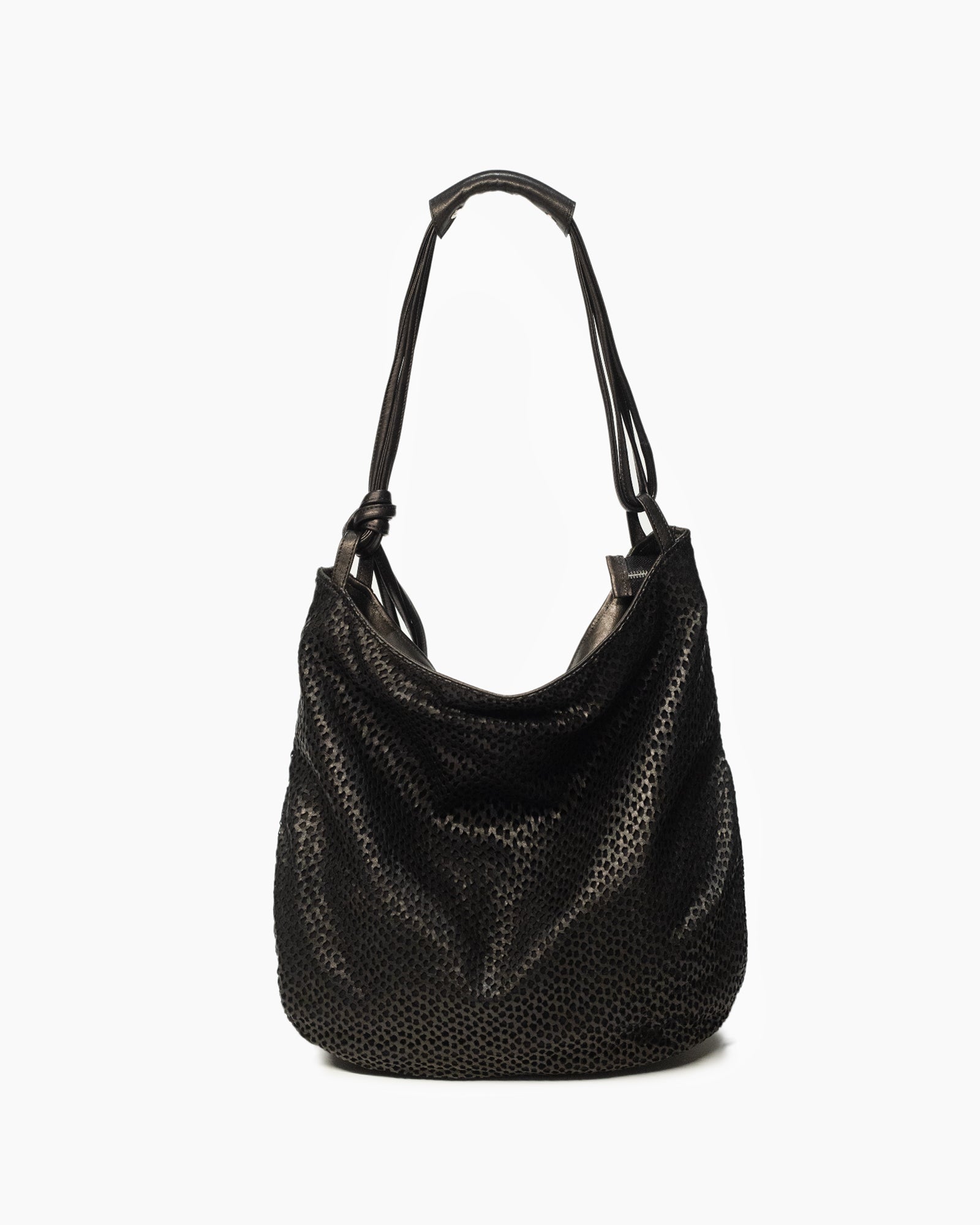_MALLONI Borsa a spalla NERO
