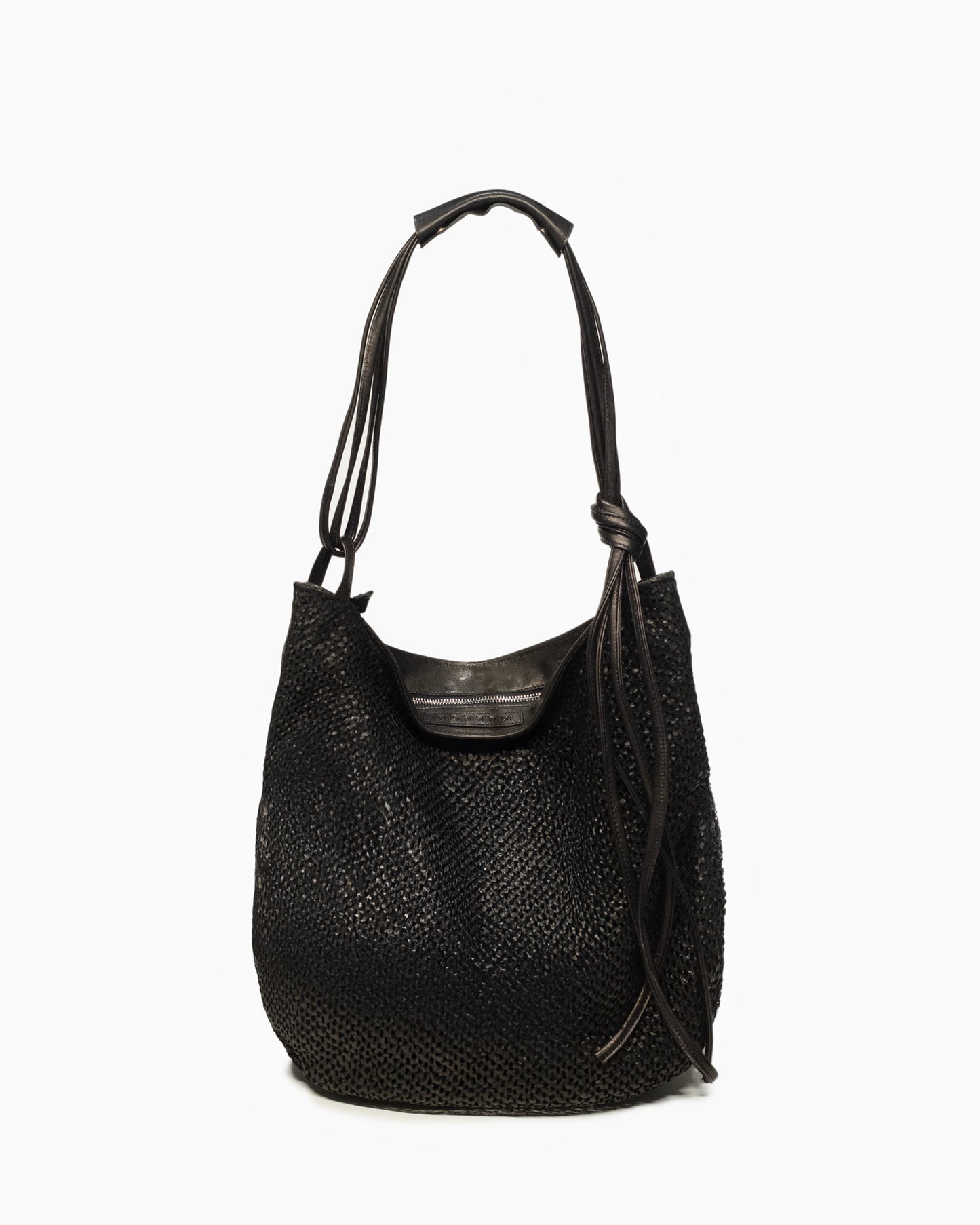 _MALLONI Borsa a spalla NERO