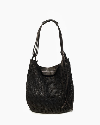 _MALLONI Borsa a spalla NERO