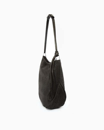 _MALLONI Borsa a spalla NERO